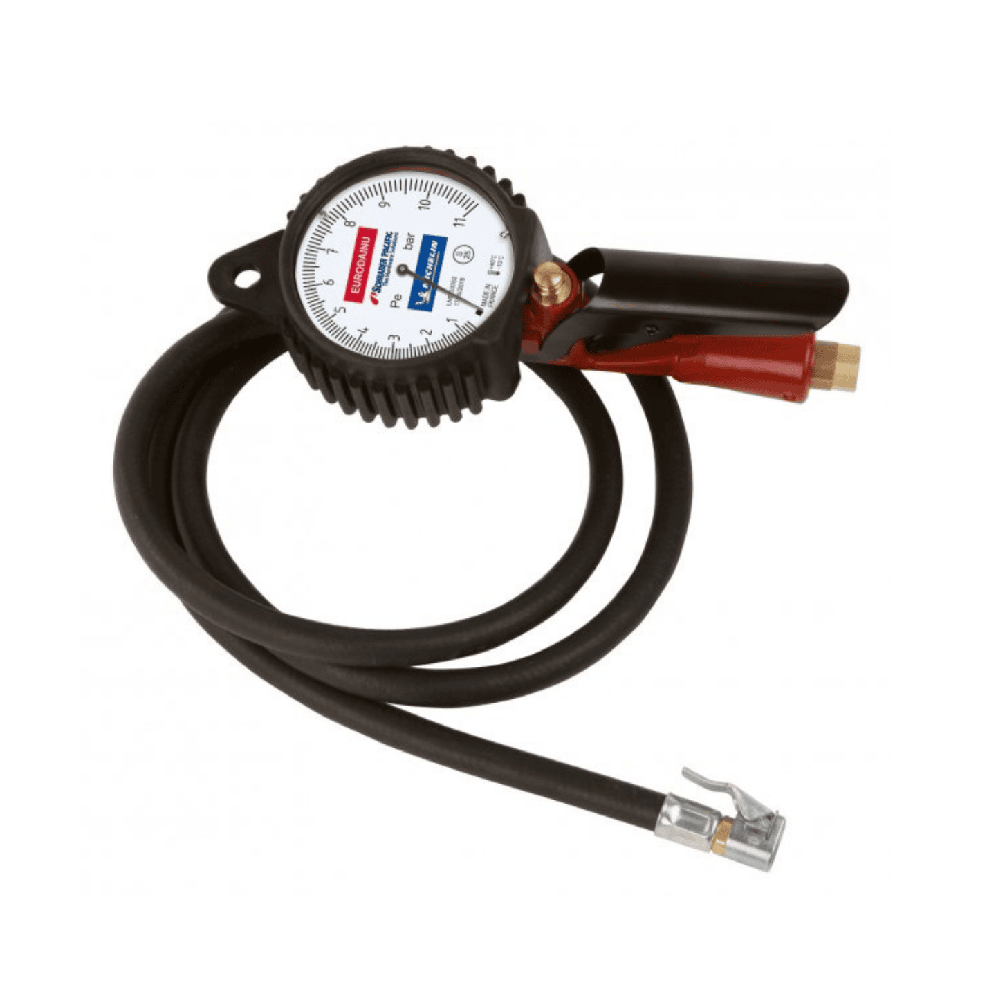 Michelin Eurodainu kestävä ja selkeä ilmanpainemittari harrastekäyttöön