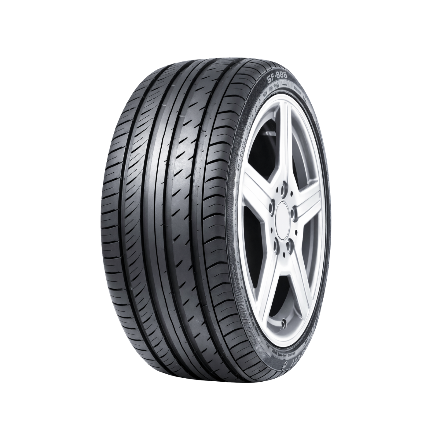 Sunfull SF-888 225/45R18 kesärengas asymmetrisellä kuviolla drifting- ja ratakäyttöön.